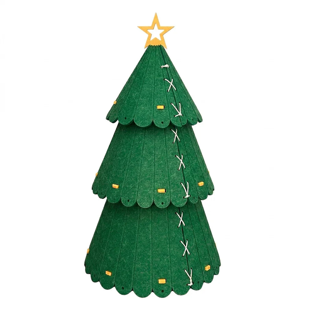 Maison sapin de Noël pour chat
