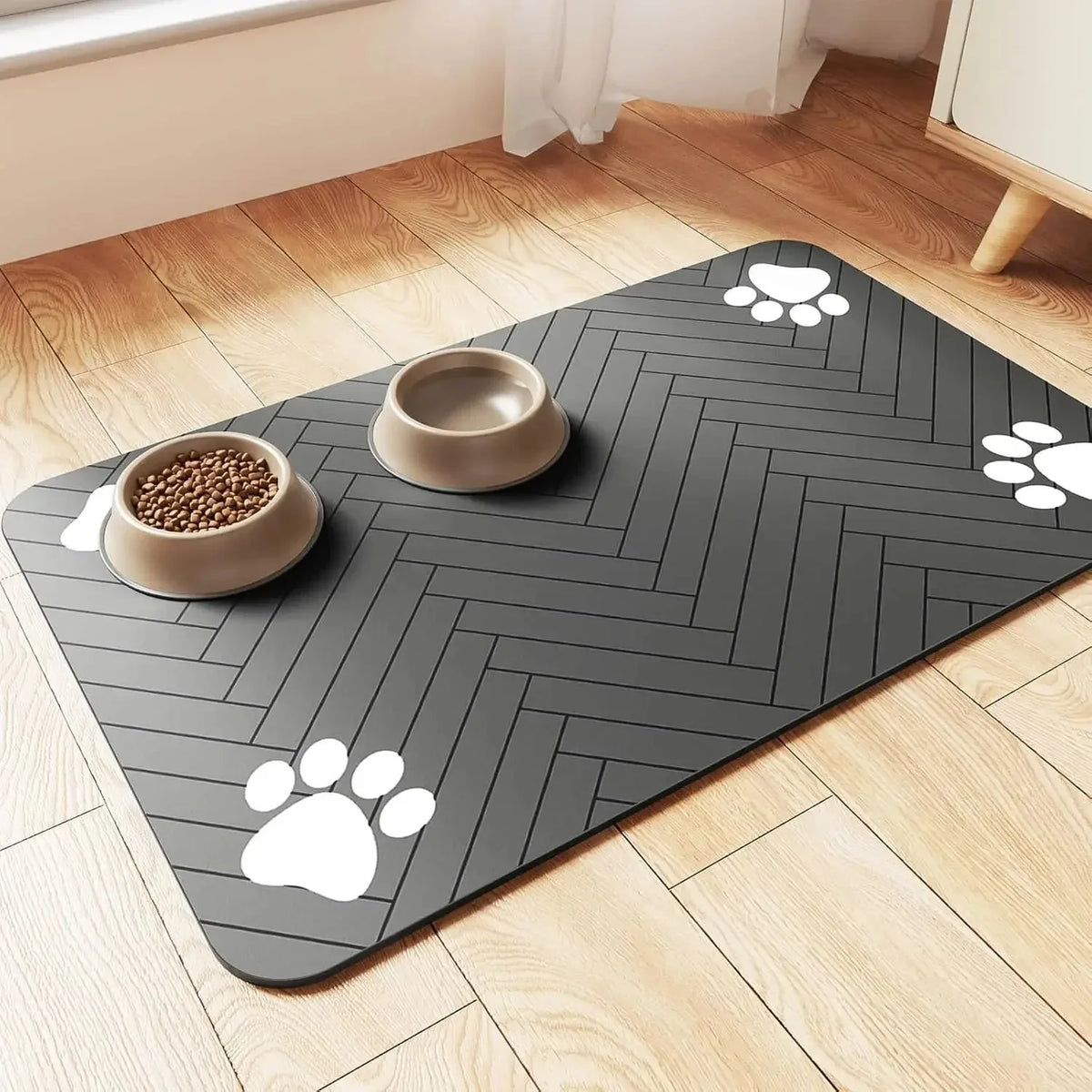 Tapis de gamelle absorbant